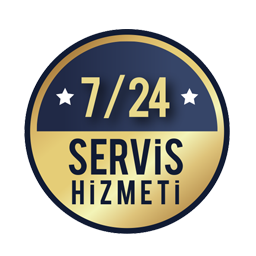 7/24 Servis Hizmeti